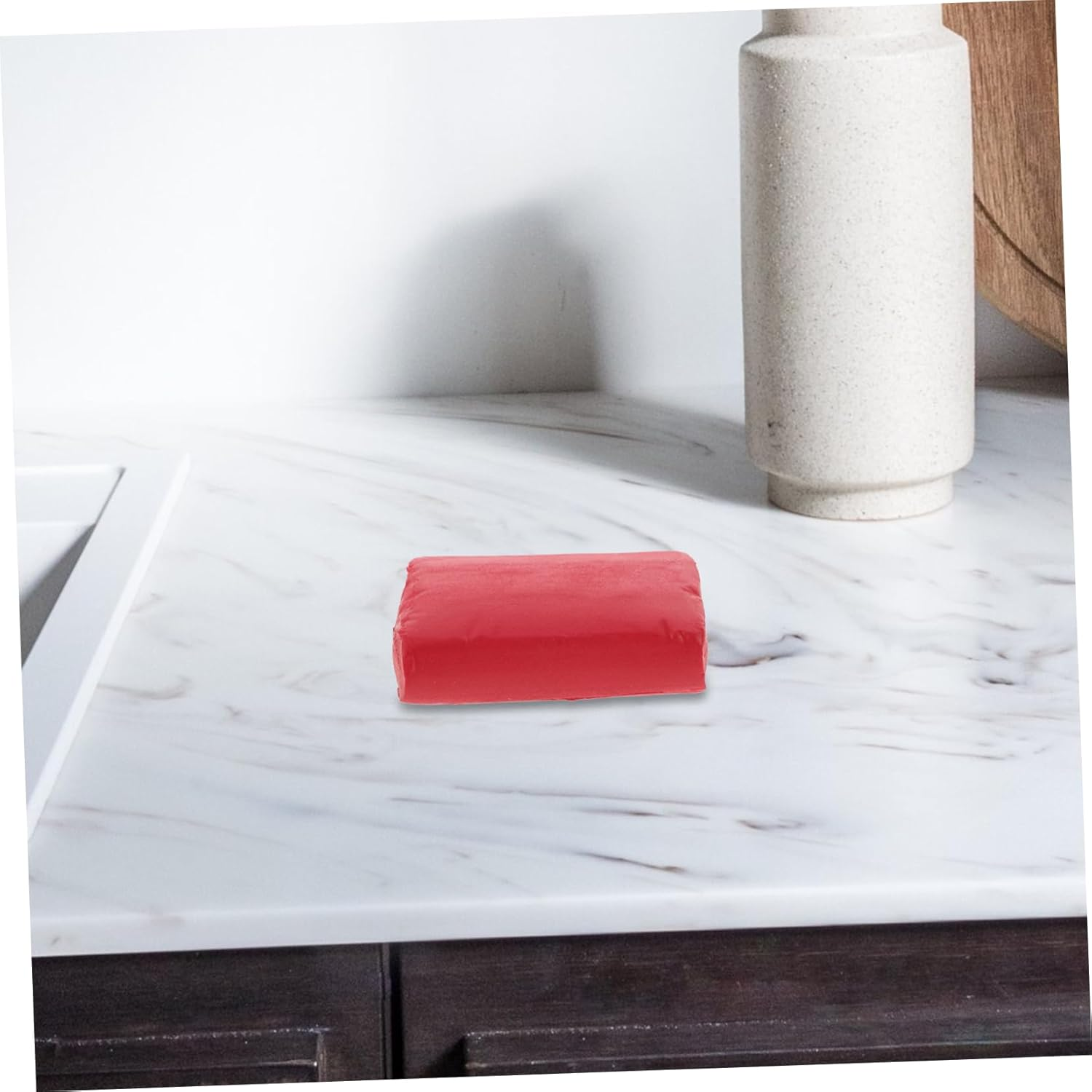 Gatuida Clay Bars Car Detailing Cleaner 150G Red Volcano Clay Bar for Automotive Paint Decontamination Removal of Tar Asphalt Resin Oxidation Suitable for Car Wash and Exterior Care image number 4