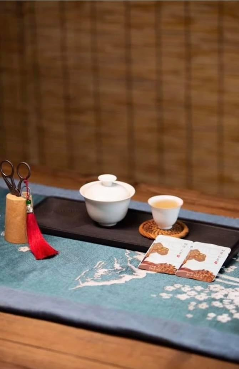 Fuding Osmanthus White Tea 100G Charming Floral Aroma Natural Smooth Sweetness Herbal Taste Healthy Tea Beverage image number 5