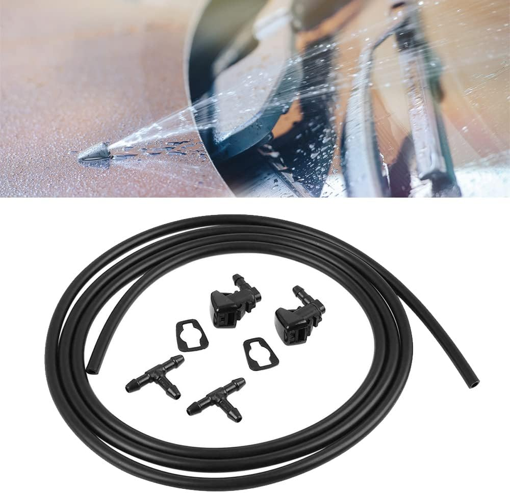 Front Windshield Washer Nozzles Hose Kit for Jeep Grand Cherokee 11-17 Auto AU