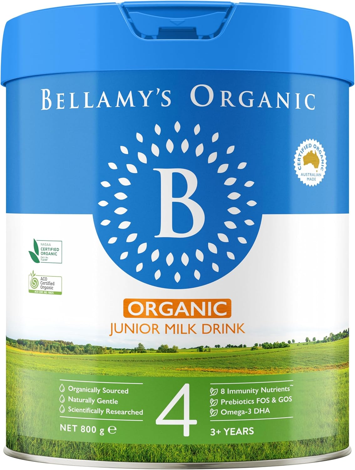 Bellamy'S Organic Junior Milk Drink Step 4 (3+ Years) image number 2