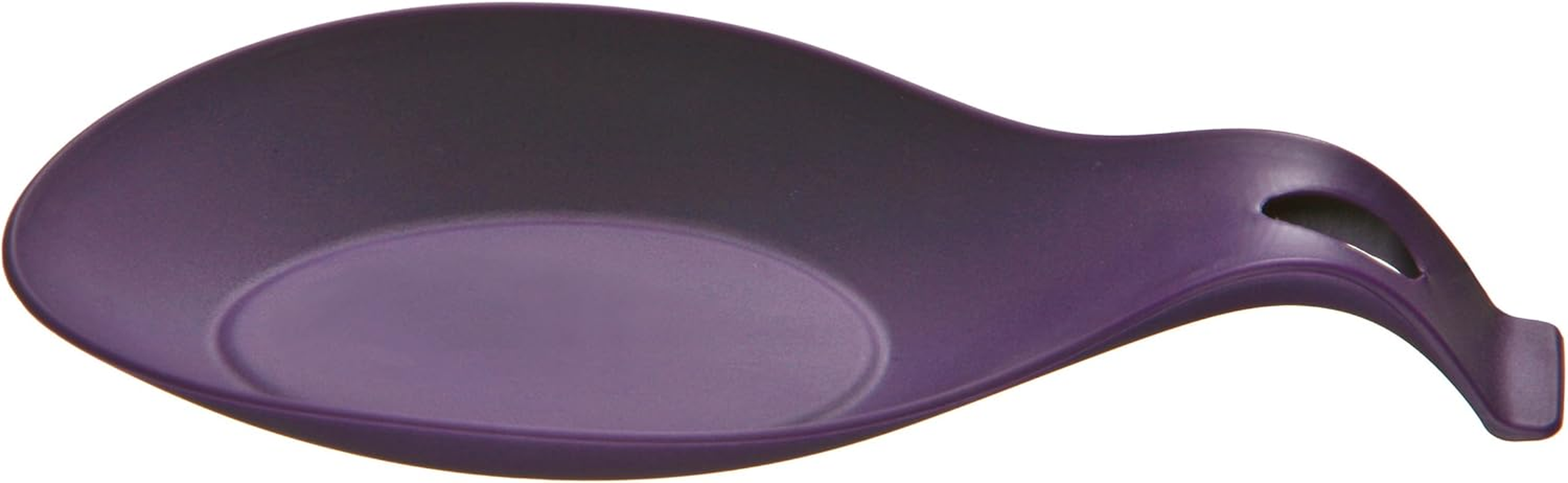 Premier Housewares Zing Spoon Rest, Purple Silicone image number 1