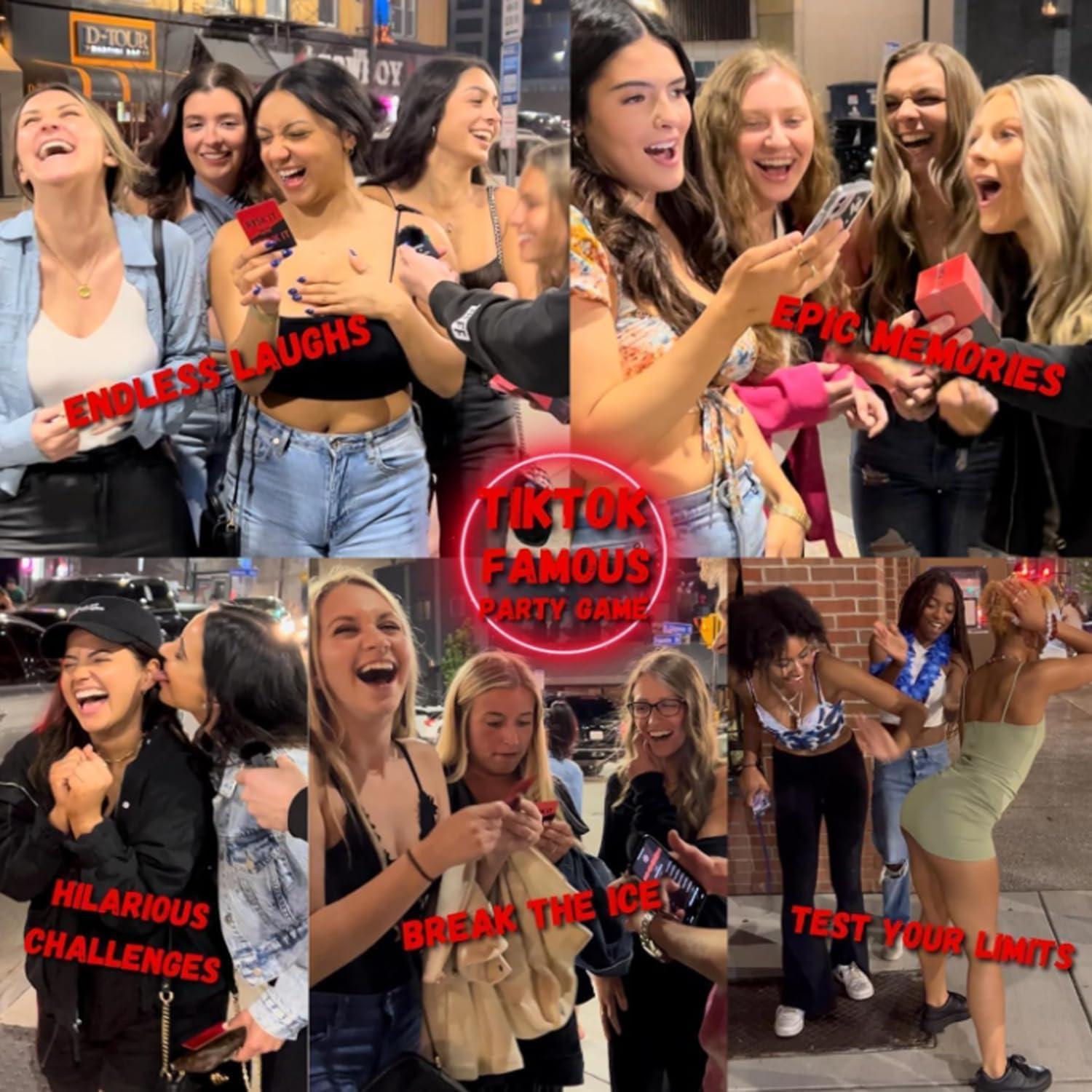 Drinking Games, Games for Adults | Risk It or Drink It | Fun Drinking Card Game Dares, Decisions, and Drinks Interactive Challenges Great for Games Nights, Parties, Hen & Stag Nights, Students & More image number 2