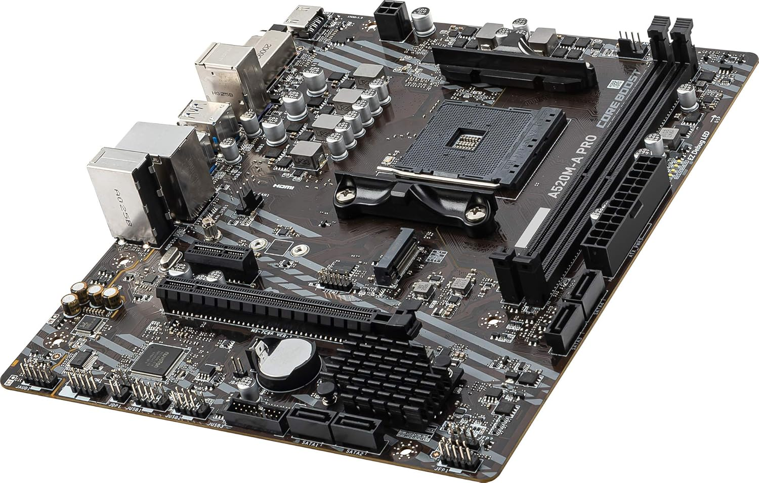 MSI Motherboard A520M-A PRO [Ryzen 5000 Series (AM4) Compatible] Micro ATX [AMD A520 Equipped] MB5136
