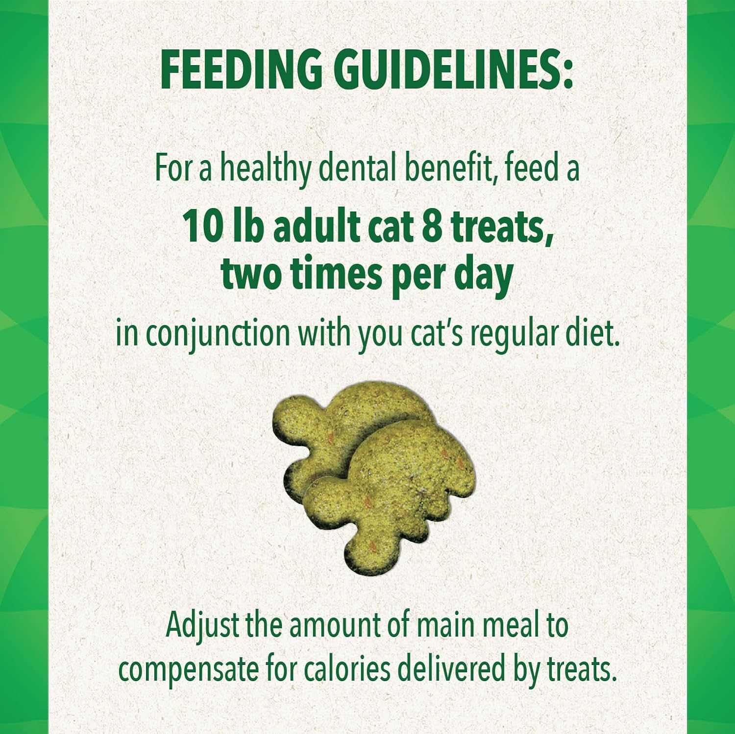 Greenies Oven-Roasted Chicken Flavor Dental Feline Cat Treats, 130 G image number 4