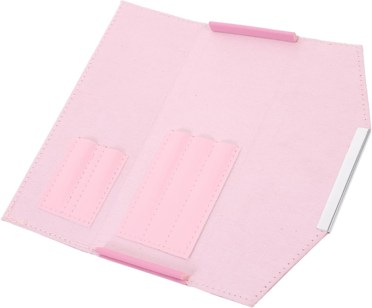 Eyelash Tweezers Case Makeup Tools Storage Bag for Lash Grafting Extension Tweezers, Dimensions: 18X7X1.6Cm, Ideal for Eyelash Makeup image number 3