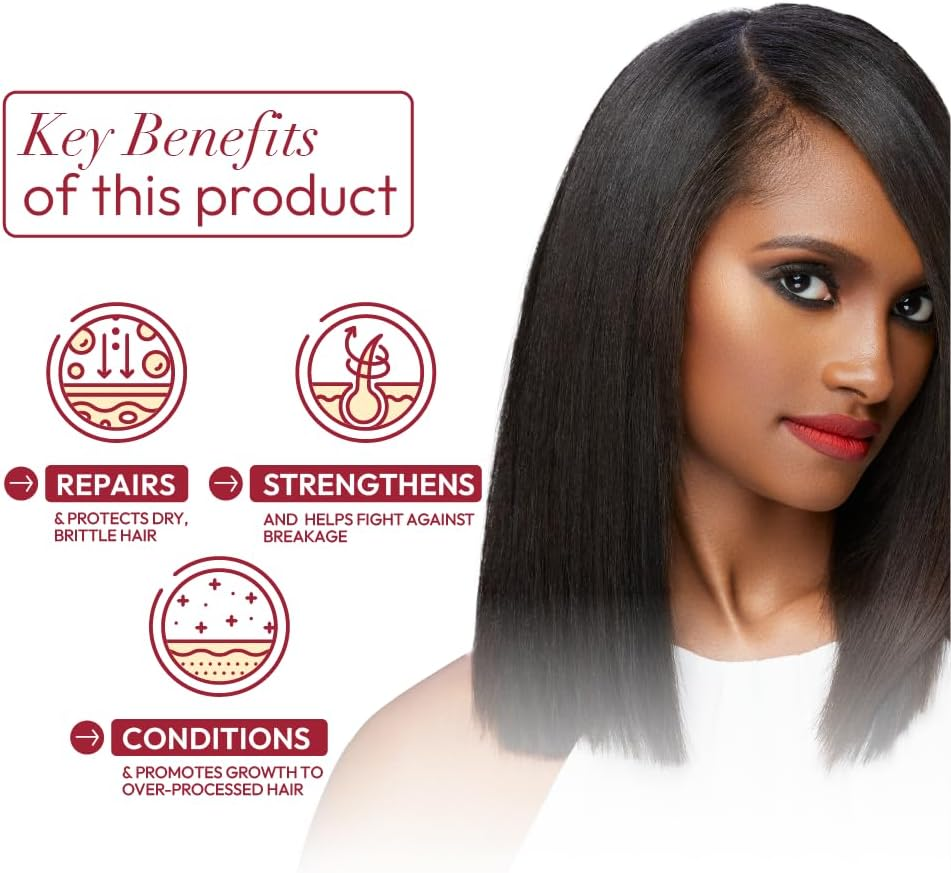 ORS Hairestore Hair Mayonnaise, 8 Ounce, Unscented, Clear, Women'S Unisex, Adult, Unisex-Adults image number 6