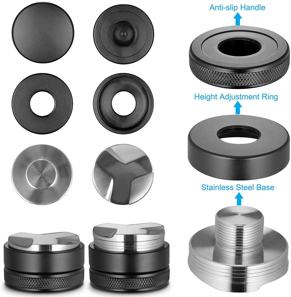 53Mm Coffee Distributor, MATOW Espresso Distribution Tool, Coffee Leveler Fits for 54Mm Breville Portafilter- Professional Espresso Distributor Leveler Tool image number 4