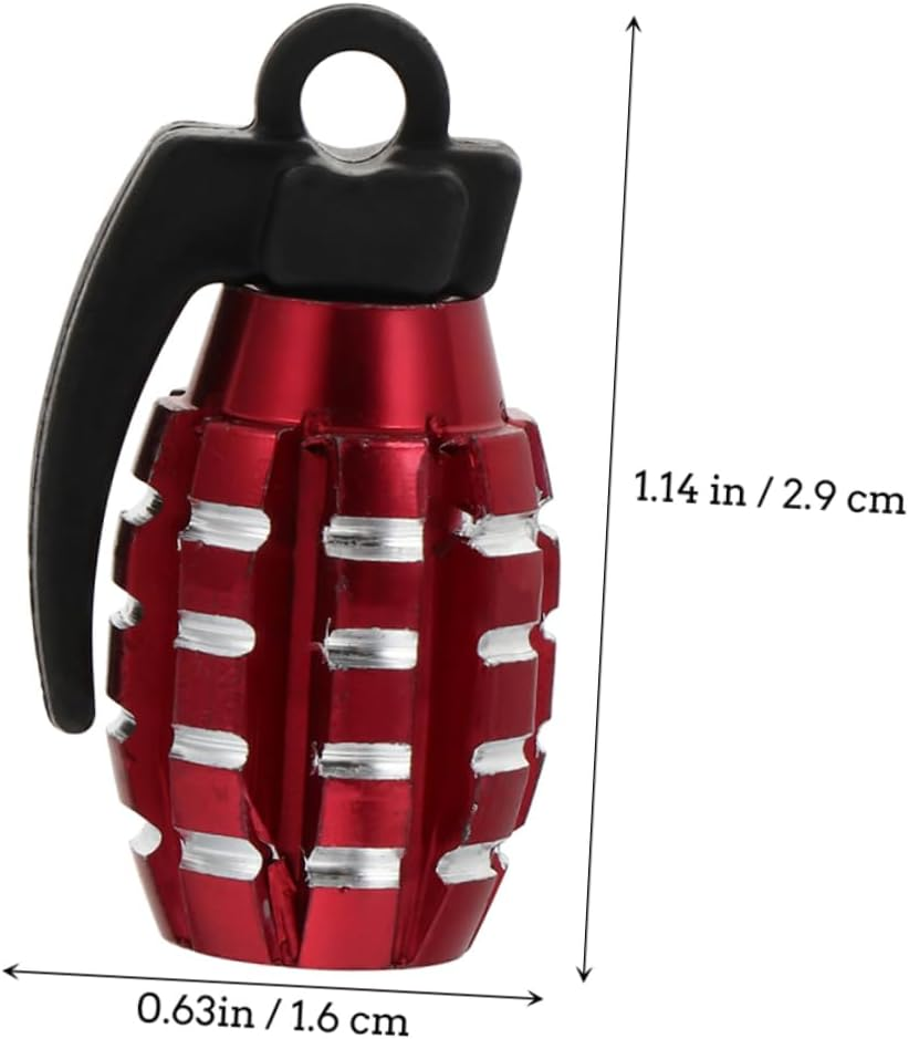 PLAFOPE Car Valves Stem Caps 20Pcs Universal Design Prevent Leakage Tire Caps for Cars Trucks Motorcycles Bicycles image number 5