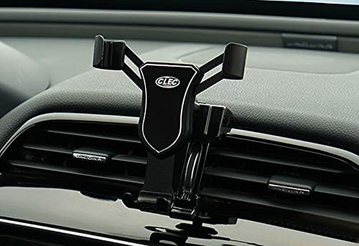 Itrims for Jaguar XE X760 2015-2019 Car Accessories Car Air Vent Mount Stand Car Dashboard Mount Cell Phone Holder Car Adjustable Smart Phone Holder Cradle (Black) - Red image number 6