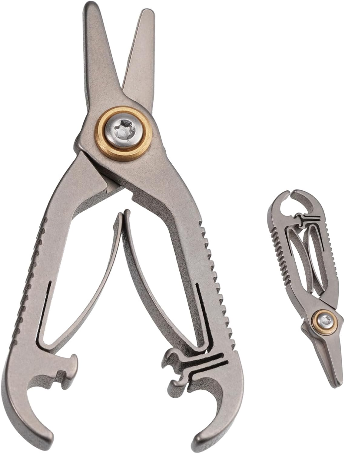 TIKIDESIGN Titanium Nose Hair Scissors image number 1