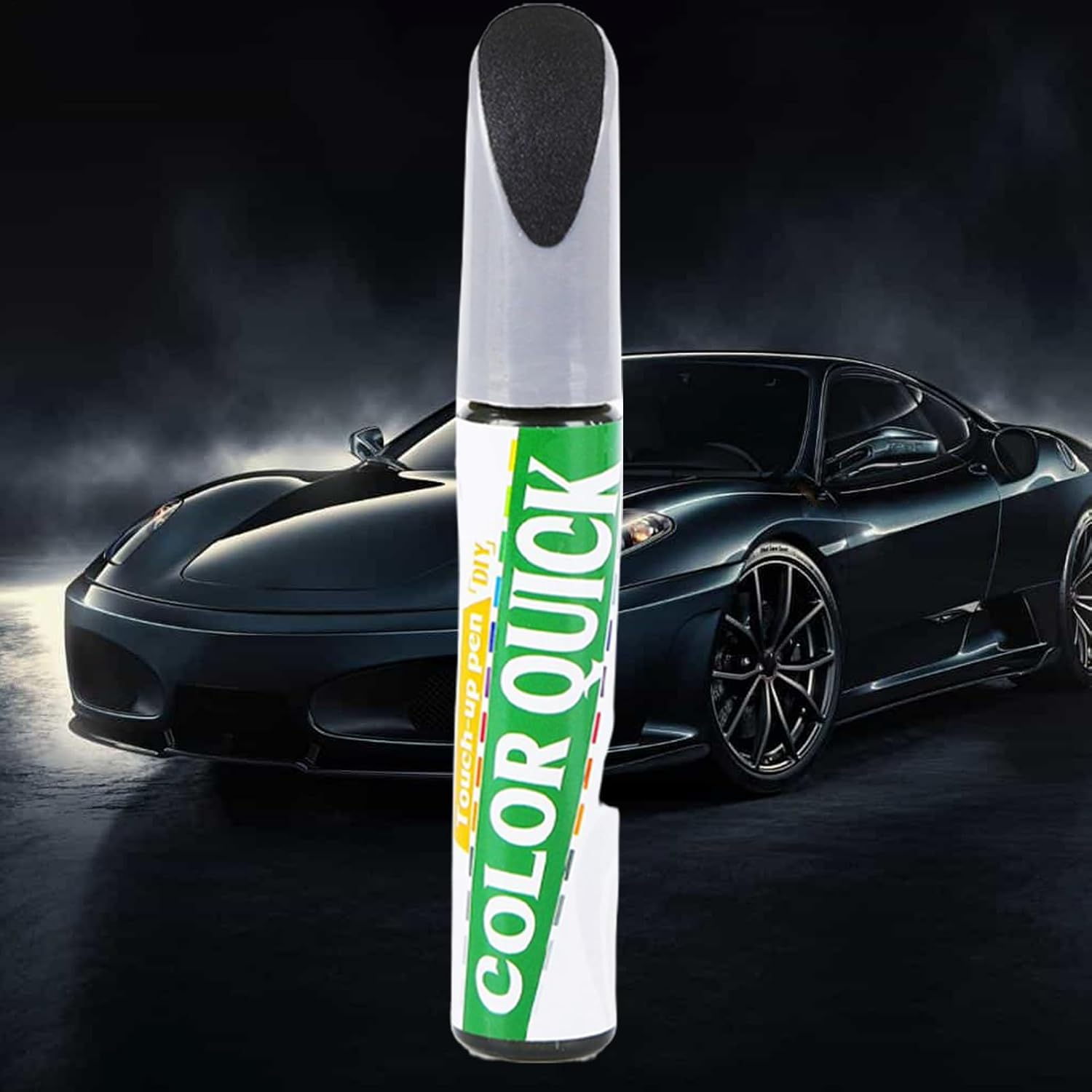 Car Scratch Pen - Automotive Paint Scratch Repair Pen,Quick Drying 12Ml Automotive Remover Blemish Quick Fix for Rim Wheel Bumper Exterior - Gold image number 3