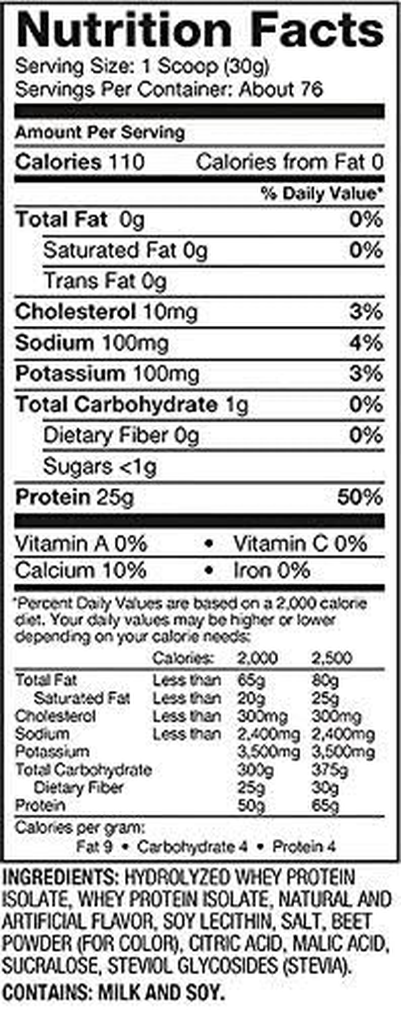 Dymatize Iso-100 Strawberry - 5 LBS image number 4