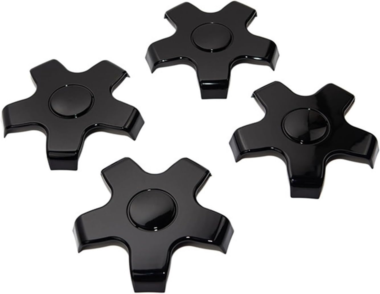 QXKSPG 4Pcs Car Wheel Nut Bolt Center Cover Caps, for Tesla, for Model 3 2017 2018 2019 2020 Hub Screw Cap Protector Decoration Wheel Trims Set