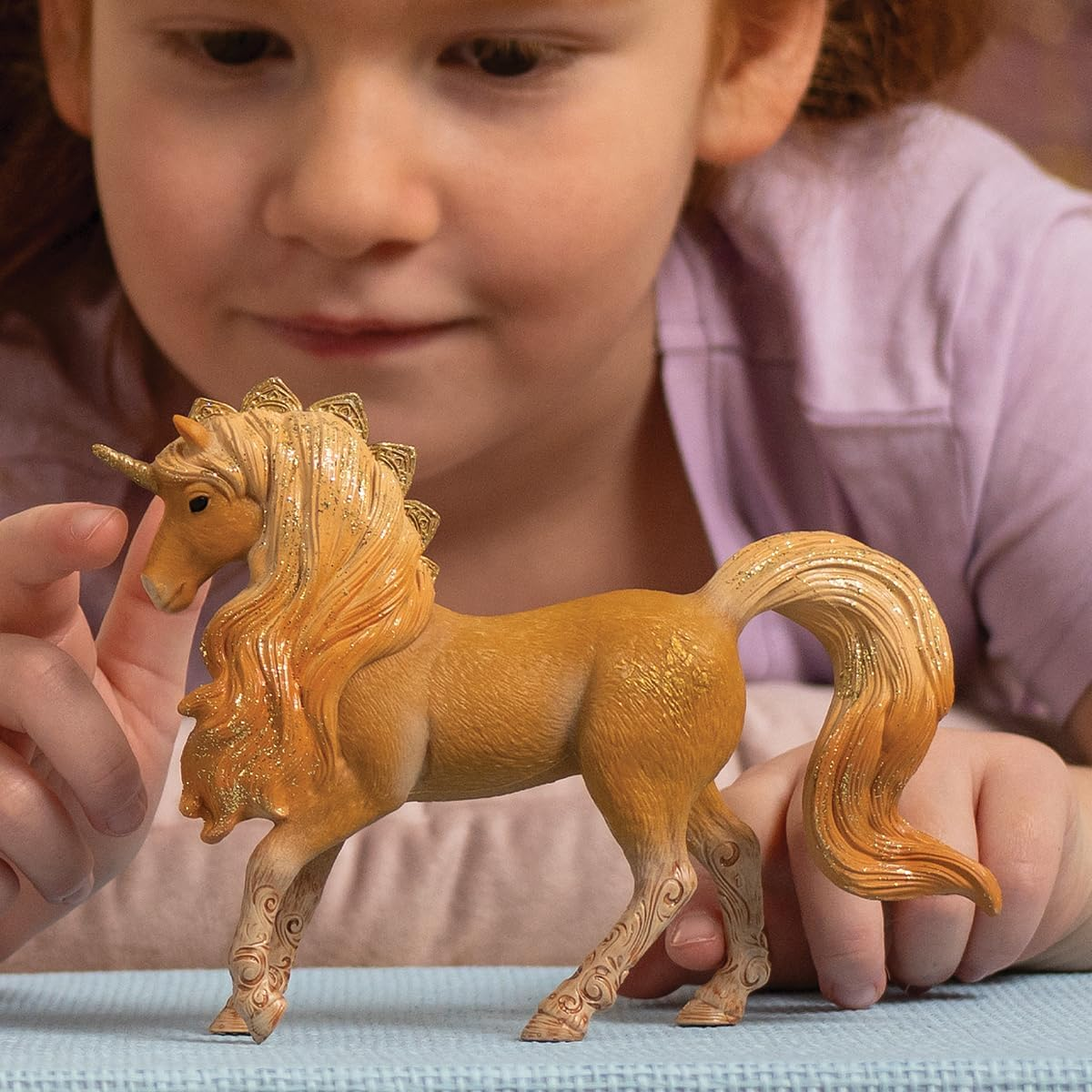 Schleich Bayala - Apollon Stallion Unicorn Toy for Girls and Boys - Fantasy Horse Figurine for Kids Ages 5+ image number 3