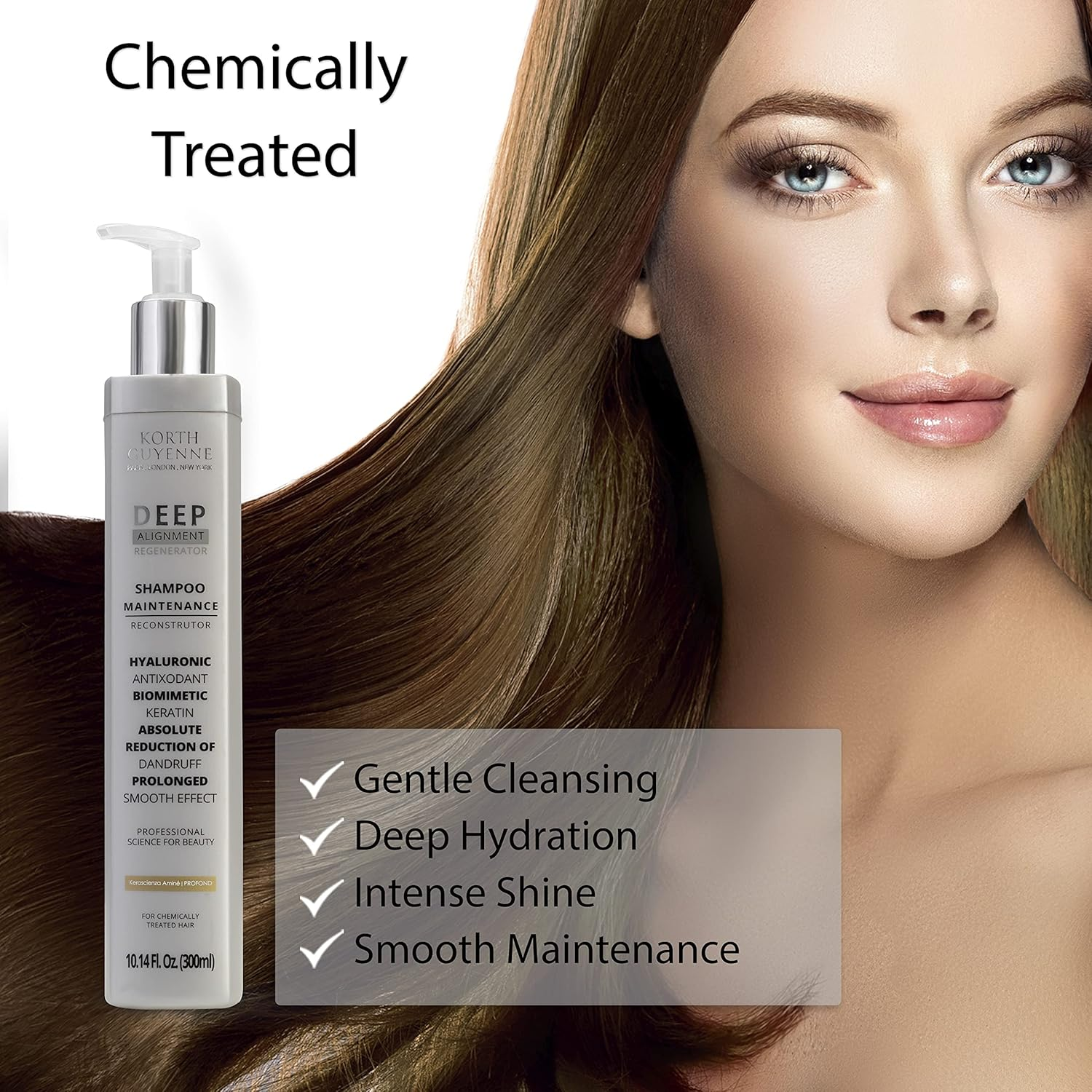 Korth Guyenne Restore and Reconstructive Shampoo for Strengthening 300Ml10.14Fl.Oz image number 5