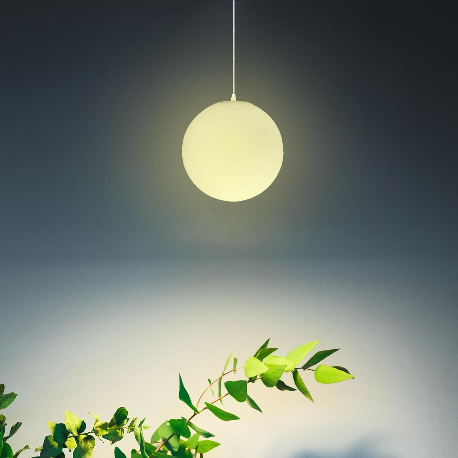 TEHAUX 2Pcs G9 Glass Lampshade, Glass Globe Lamp Shade Glass Shade Globe Lamp Shades for Light Fixtures Antique Light Covers Lamp Covers Frosted White Small Lampshade for Light image number 3