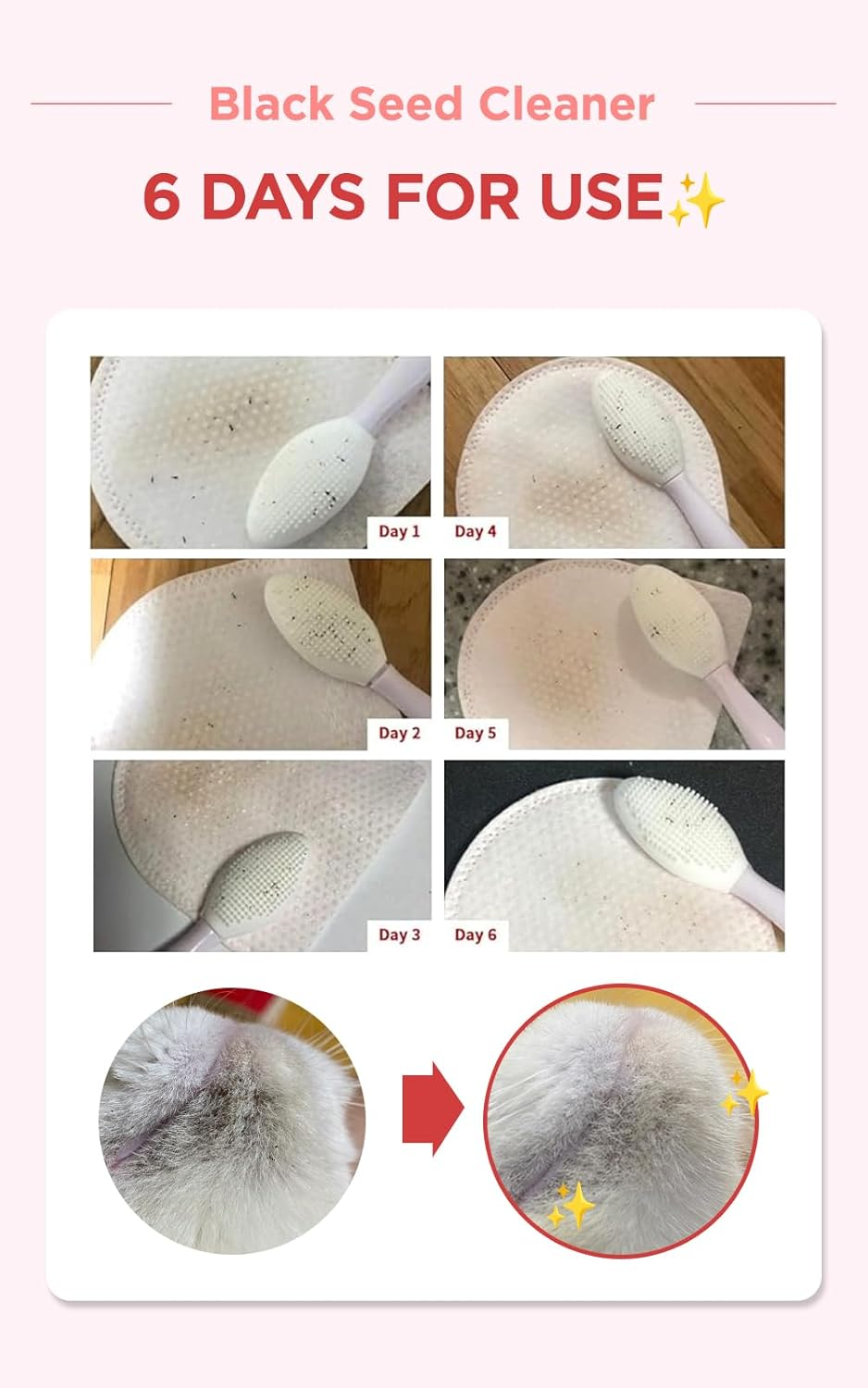 Black Seed Cleaner - Cat Chin Acne Treatment, Non-Toxic Hypoallergenic Cleanser, 4.2 Fl.Oz (125Ml) image number 6