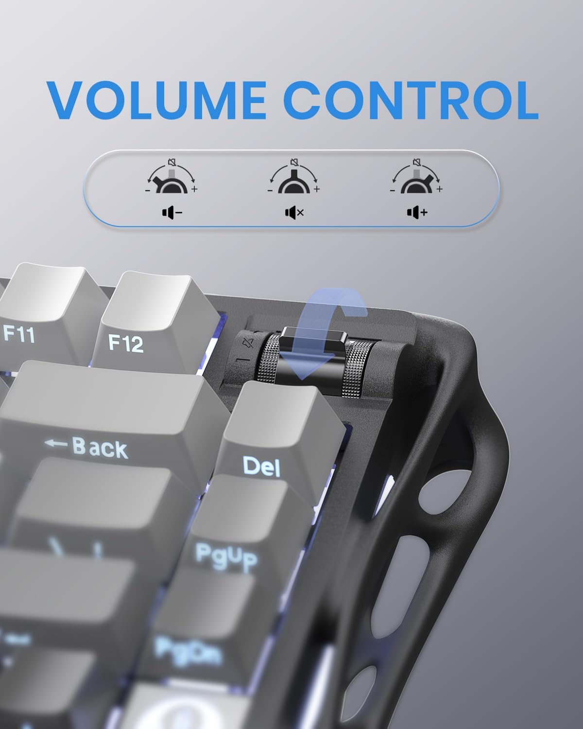 Gravastar K1 Keyboard-Gradient Black image number 3