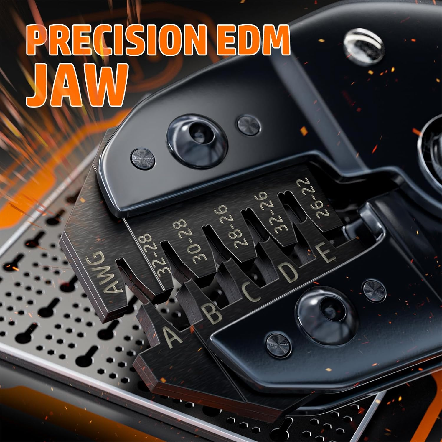 PEBA JST Ratcheting Crimper 32-22 AWG for 1.0Mm/1.25Mm/1.5Mm/2.0Mm Pitch Micro Connectors, Crimping Tool for JST-SH 1.0Mm/Gh 1.25Mm/Zh1.5Mm/Ph 2.0Mm, Molex TE Terminals - Precision JST Crimp Tool image number 1