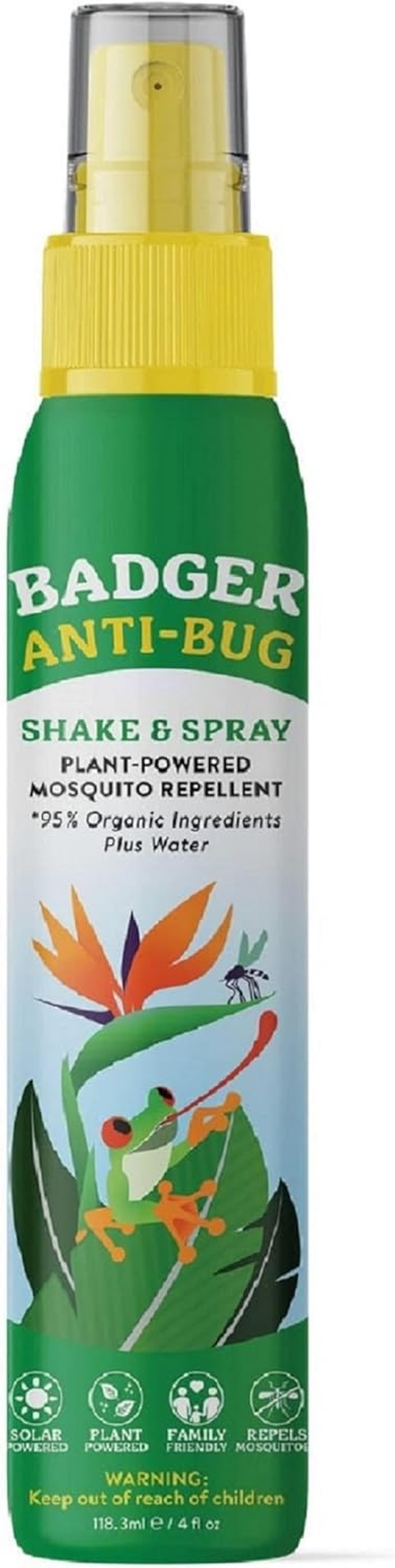 Badger Anti-Bug Repellent Shake & Spray - 4 Oz image number 5