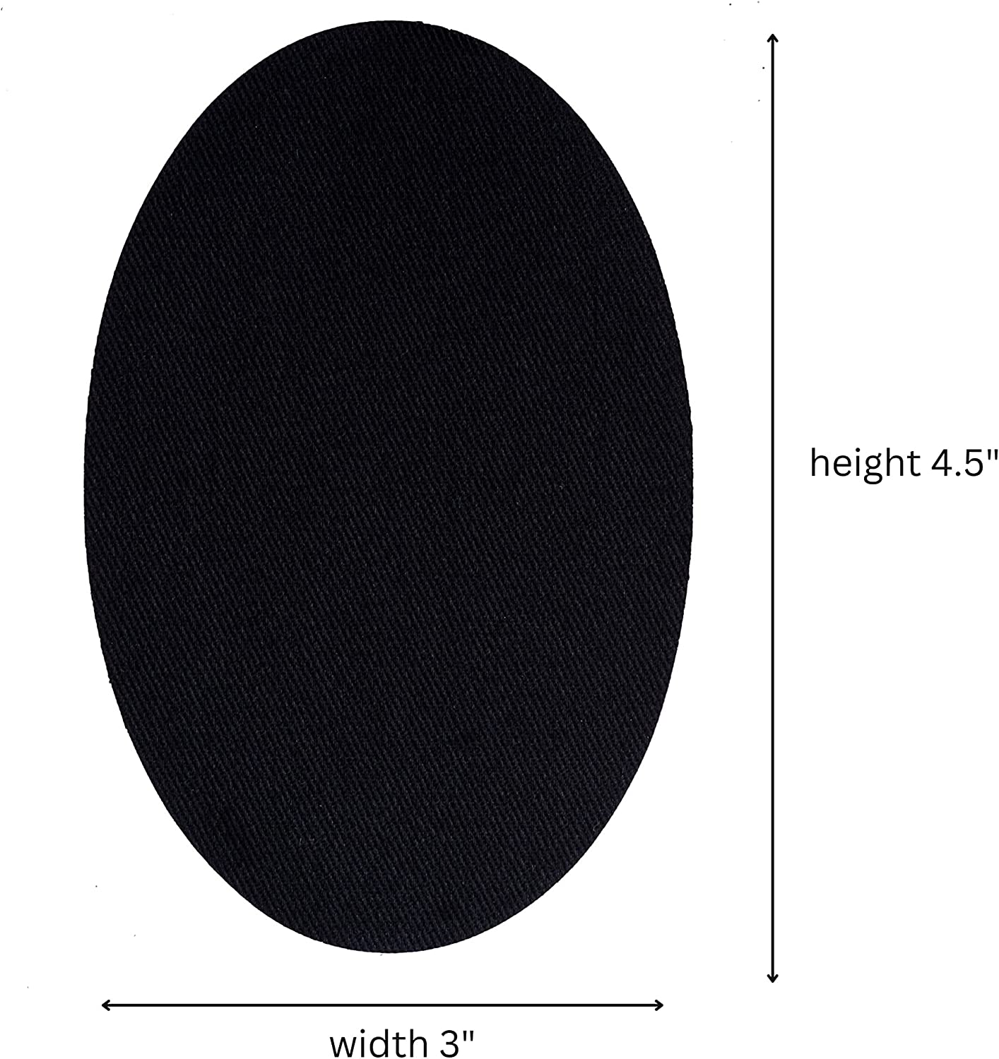 Johnson & Smith Iron on Patches - 12-Piece Iron on Patch for Clothing, Fabric Repair - Adhesive Fabric Patches - Easy to Use, No Sewing Needed - Cool Oval Patches &ndash; Green and Navy - Khaki,Multi-Color image number 4