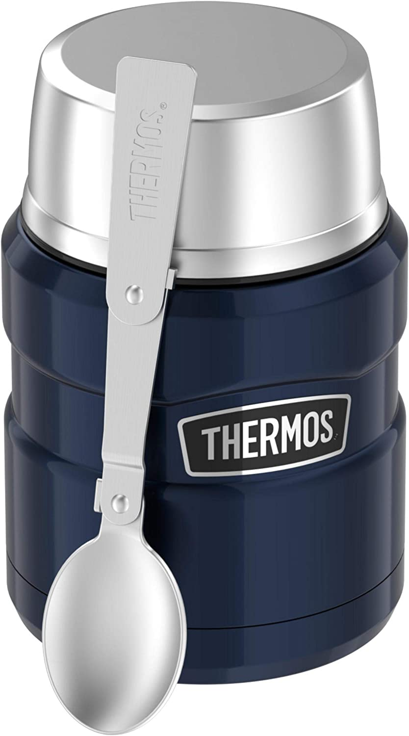 Thermos Stainless King Vacuum Insulated Food Jar, 470Ml, Midnight Blue, SK3000MBAUS image number 3
