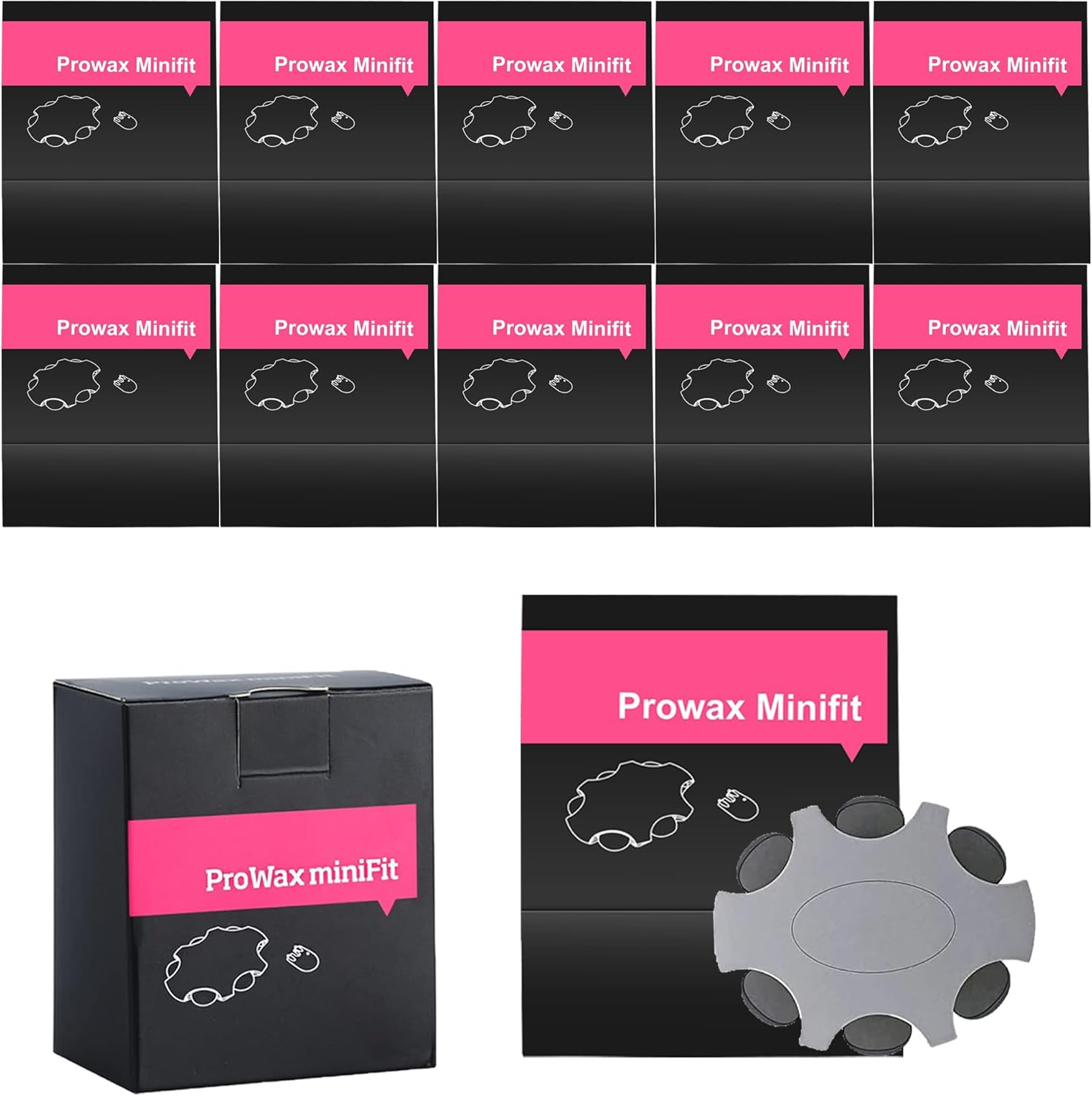 （30 Pcs）Minifit Prowax Wax Guards Filters for Oticon Hearing Aids,Oticon Hearing Aids Replacement Parts Supplies Cleaning Kit Accessories