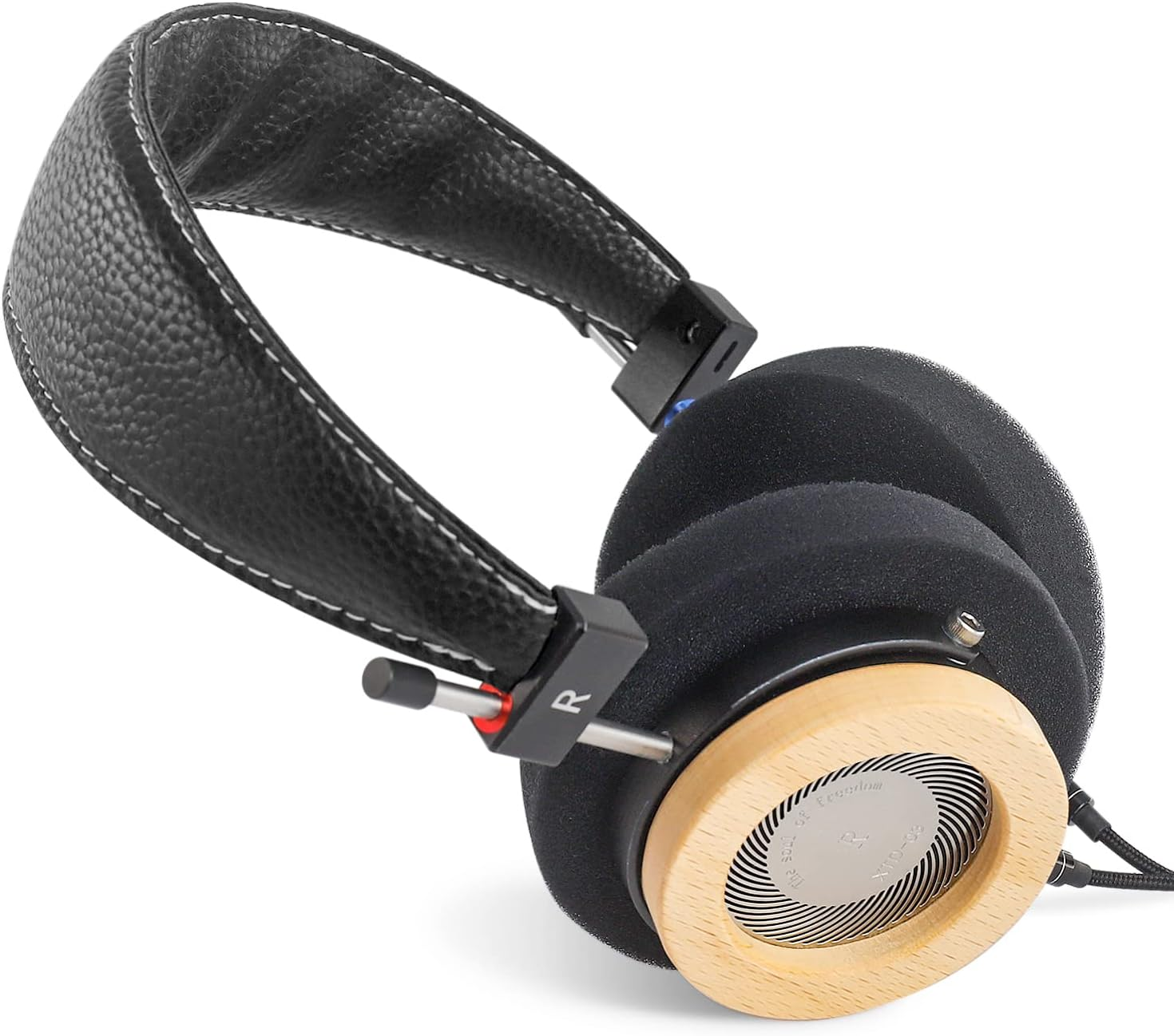 OKCSC WTD-3 Open-Back Headphones with Clear and Transparent Sound Quality Superior Sound with 40Mm Unit &ndash; Compact, Foldable&Lightweight Design Wired On-Ear Headphones Good for Listening to Soft Music image number 4