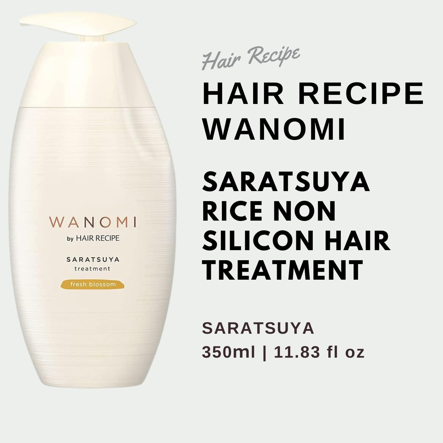 Hair Recipe Wanomi Saratsuya Hair Treatment Pump 350 Ml image number 1