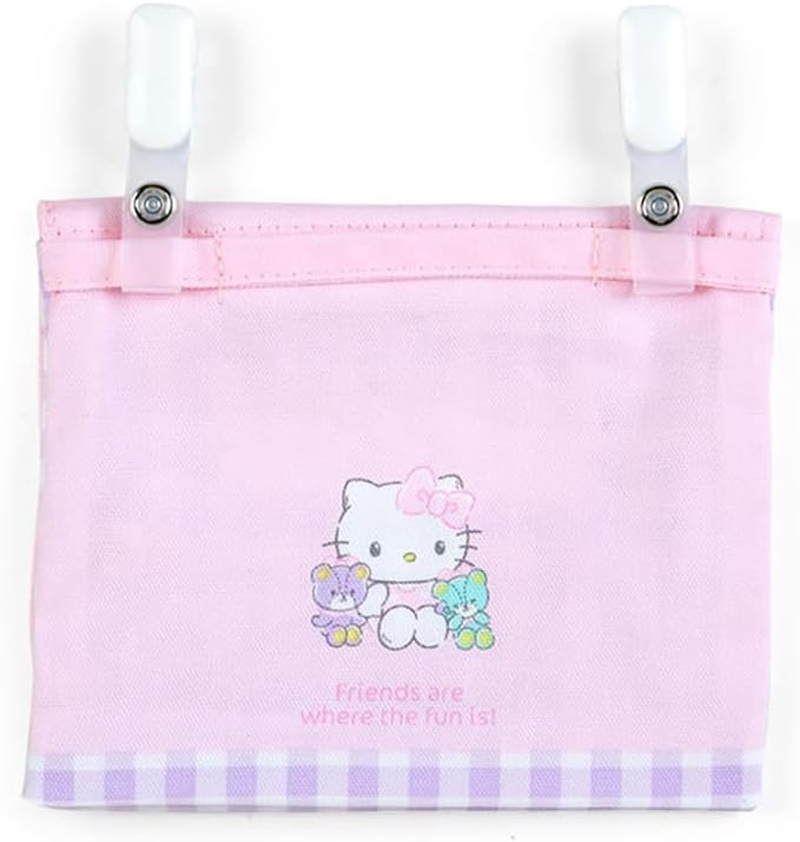 Sanrio 989258 Sanrio Pocket Pouch, Hello Kitty, Hello Kitty, 4.3 X 5.5 X 1.2 Inches (11 X 14 X 3 Cm), Pocket Pouch, Character