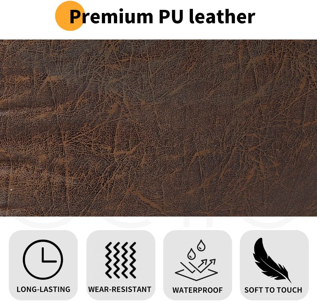 Marlow Bean Bag Chair Cover PU Indoor Home Game Lounguer Seat Lazy Sofa Large image number 7