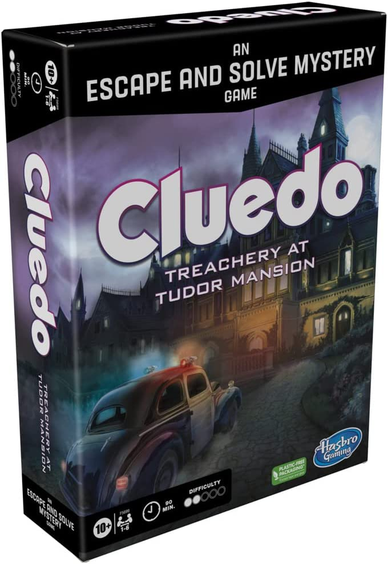 Hasbro Gaming Clue Treachery at Tudor Mansion Board Game - 1-6 Players, Ages 10+ image number 6