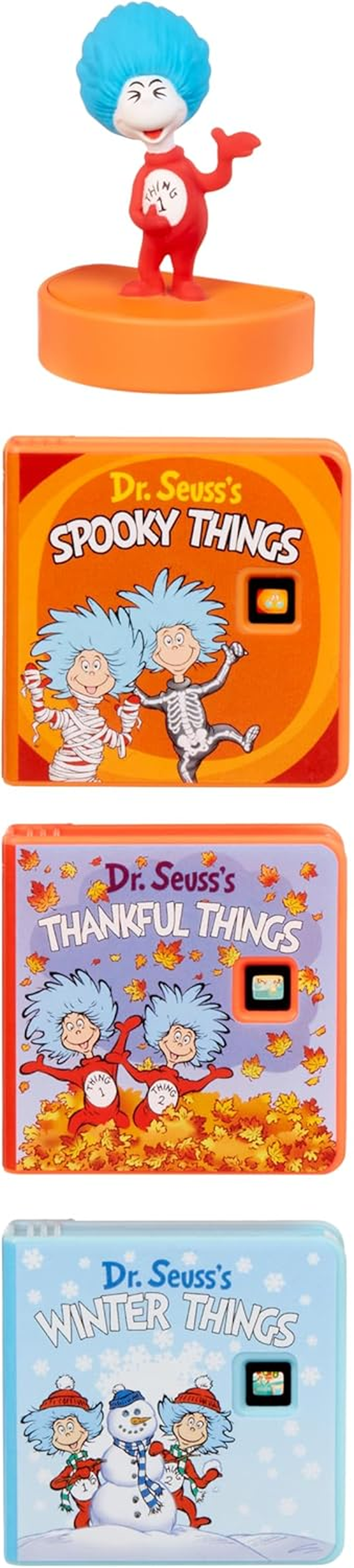 Little Tikes Story Dream Machine Dr. Seuss Thing 1 Collection, Storytime, Books, Audio Play Character, Gift and Toy for Toddlers and Kids Girls Boys Ages 3+ Years image number 5