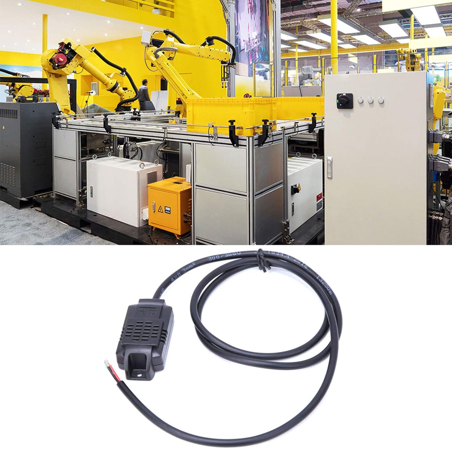 Hyuduo High Accuracy Temperature Humidity Sensor Modbus RS485 Transmitter 9-36V Easy to Use Wide Power Supply Voltage image number 3