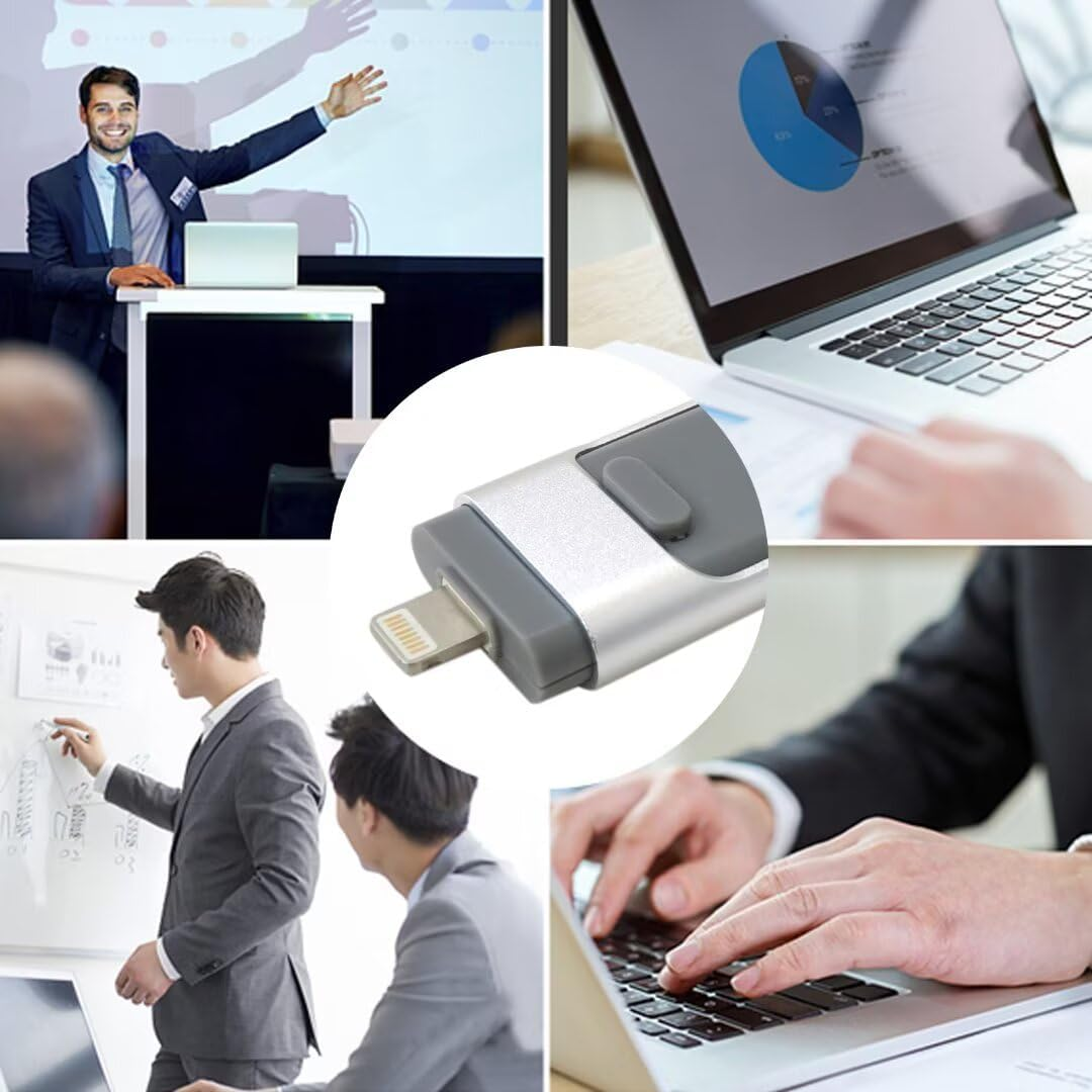 64GB USB 3.0 Flash Pen Drive Thumb U Disk Memory Stick Storage for Iphone Ipad PC Iphone 6 7 8 11 Pro X XS 12 13 14 for IOS8 or Above,Windows Xp,Windows 7/8/10,Window Osx,Linux.Mac (Pink) image number 5