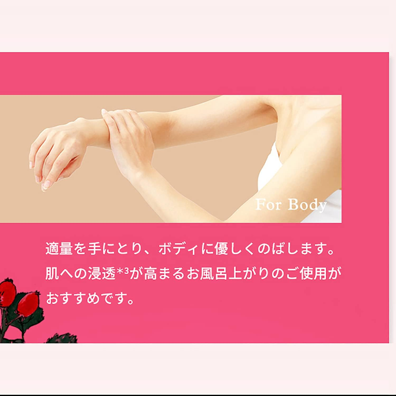 NEAL'S YARD REMEDIES Wild Rose Body Lotion (Milky Lotion for Body), Body Cream, 6.8 Fl Oz (200 Ml) image number 4