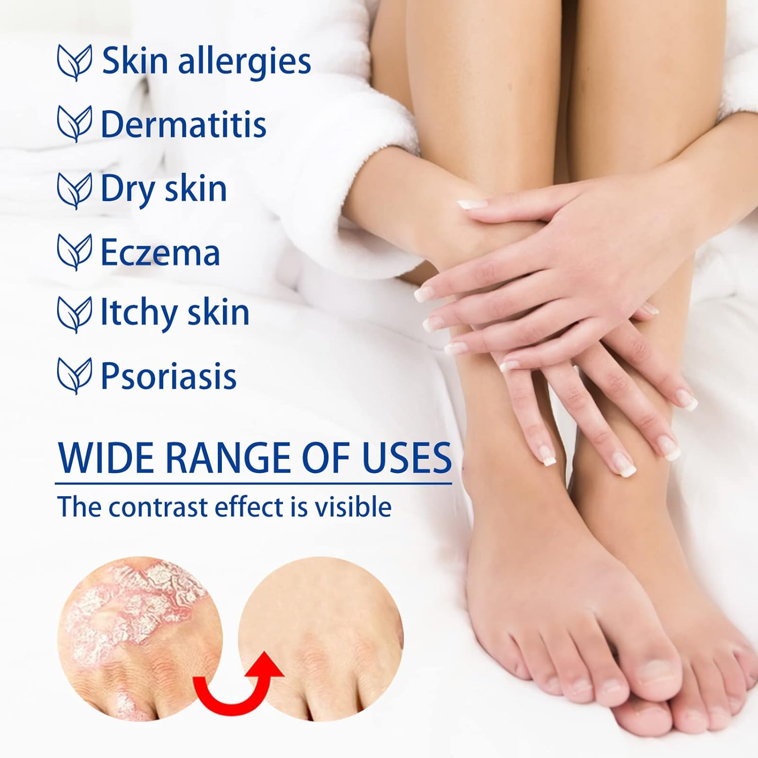 Moisturising Skin Care Cream for Body &ndash; Hydrating & Nourishing Formula &ndash; Soothing Daily Skin Moisturiser for Dry or Rough Skin image number 3