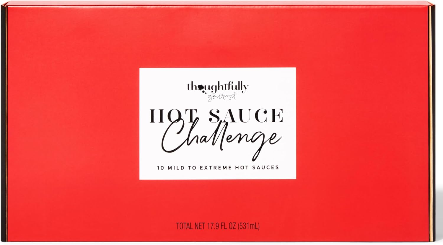 Thoughtfully Gourmet, Hot Sauce Challenge Set, Hot Sauce Variety Pack Includes Hot Sauces from Mild to Extreme Flavors, Unique Gifts for Men, Set of 10 image number 3