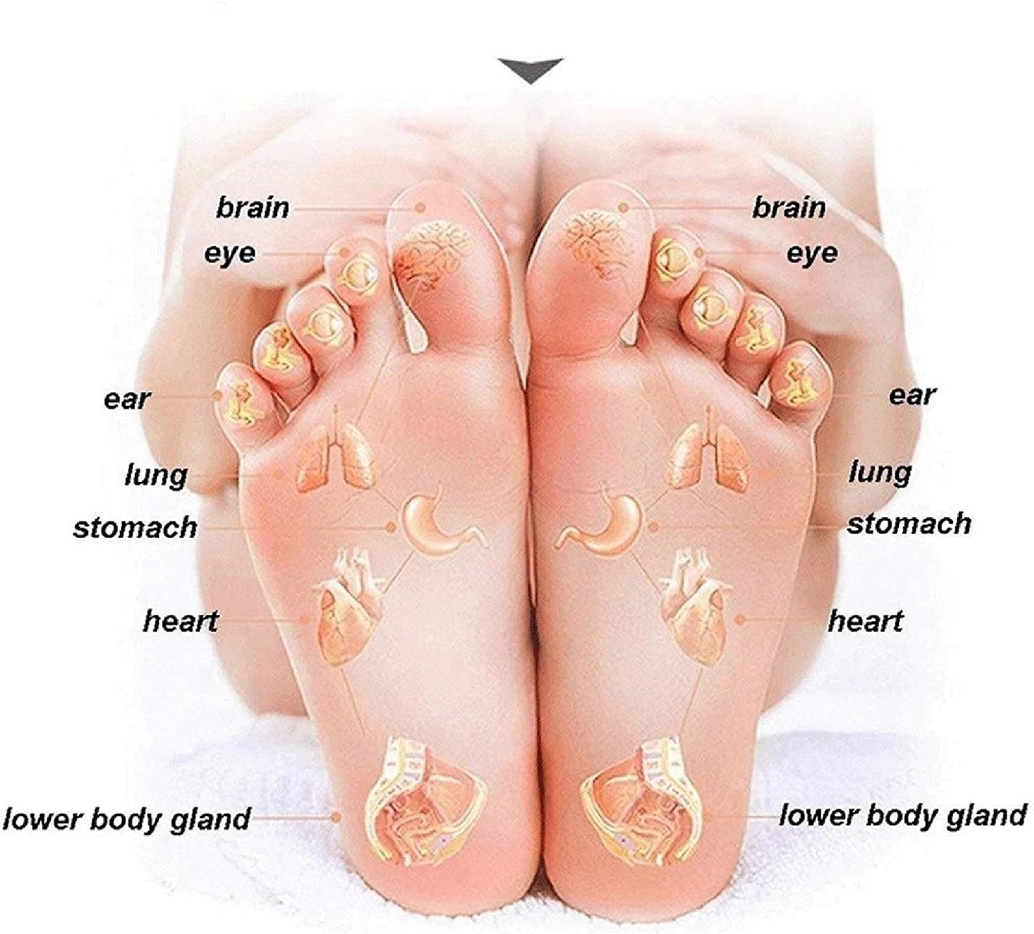 Wood Foot Bath Bucket Wooden Foot Basin Household Foot Bath Tub Wood Pedicure Barrels Foot Basin 24Cm High Footbath Bucket Spa Massage Improve Sleep Middle- Aged and Elderly Health Care Gift (Color: image number 5