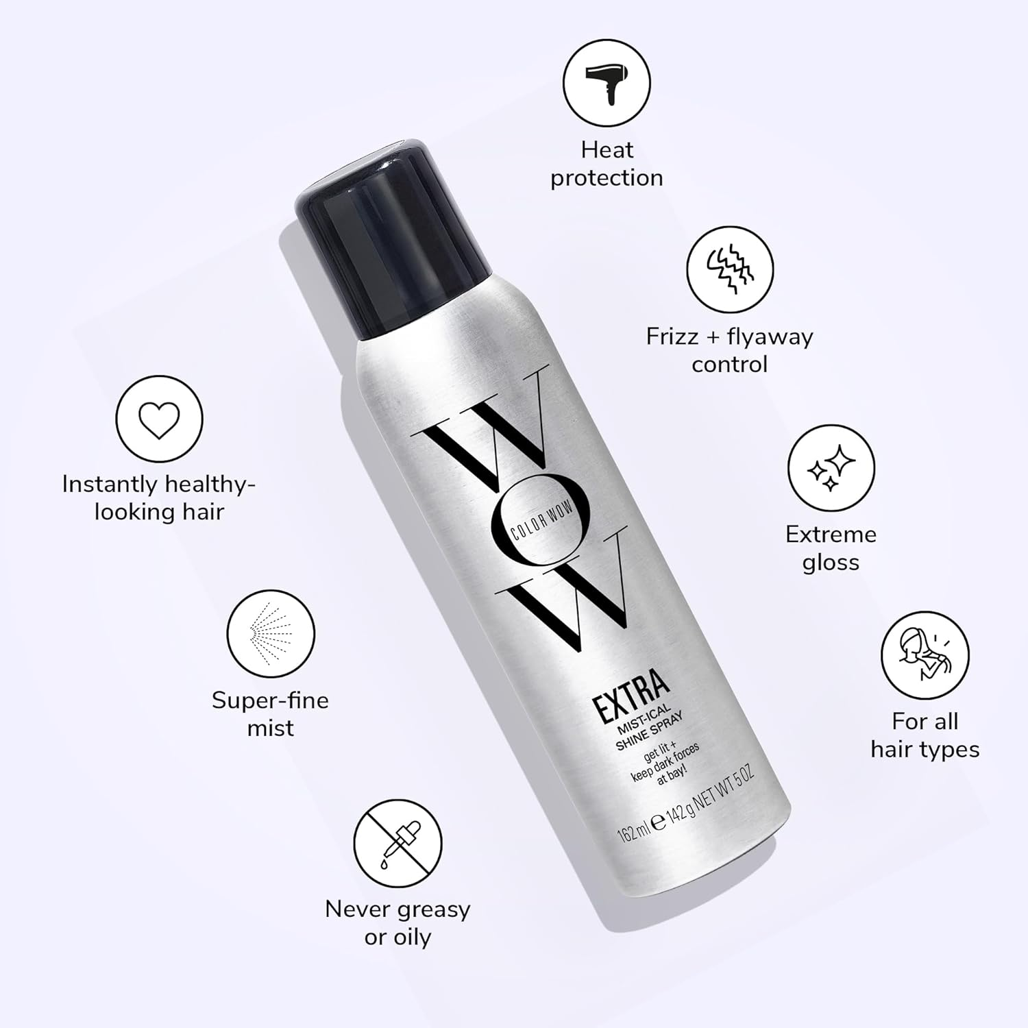 COLOR WOW EXTRA MISTICAL SHINE SPRAY 162ML