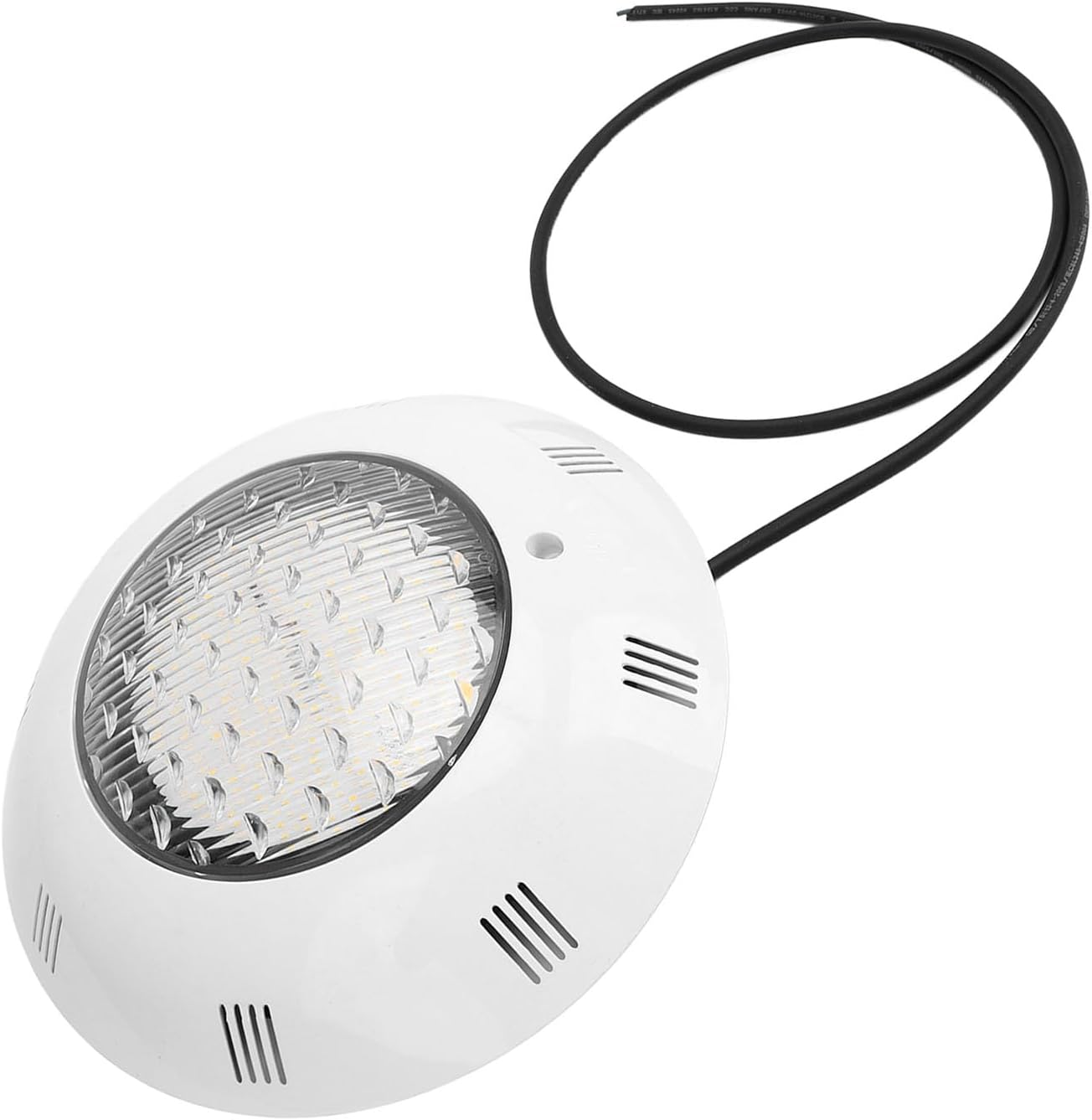 Cryfokt Underwater Pool Lights IP68 Waterproof High Brightness Lighting for Swimming Pool Landscape 12V Supply (Pure White 12W)