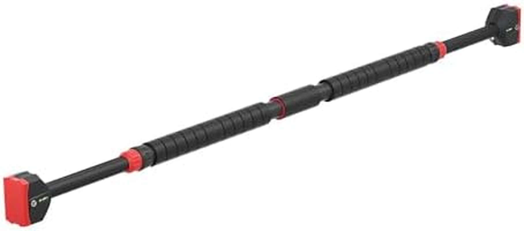 Everfit Pull up Bar, Adjustable 90-125Cm Length Chin up Horizontal Pull-Up Bars Exercise & Fitness Equipment for Doorway Home Gym Workout Outdoor, Max Limit 300Kg Comfortable Foam Grip Black image number 3