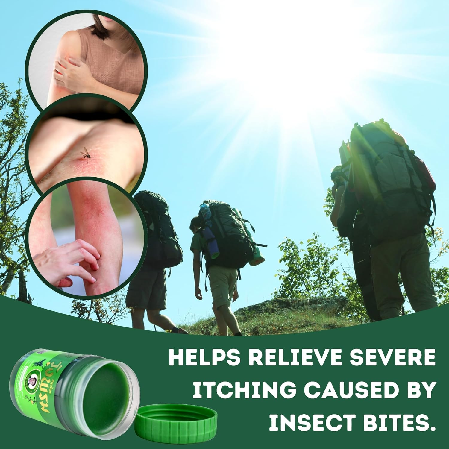 Aromatic Massage Balm for Relaxation & Soothing Comfort - Herbal Infusion