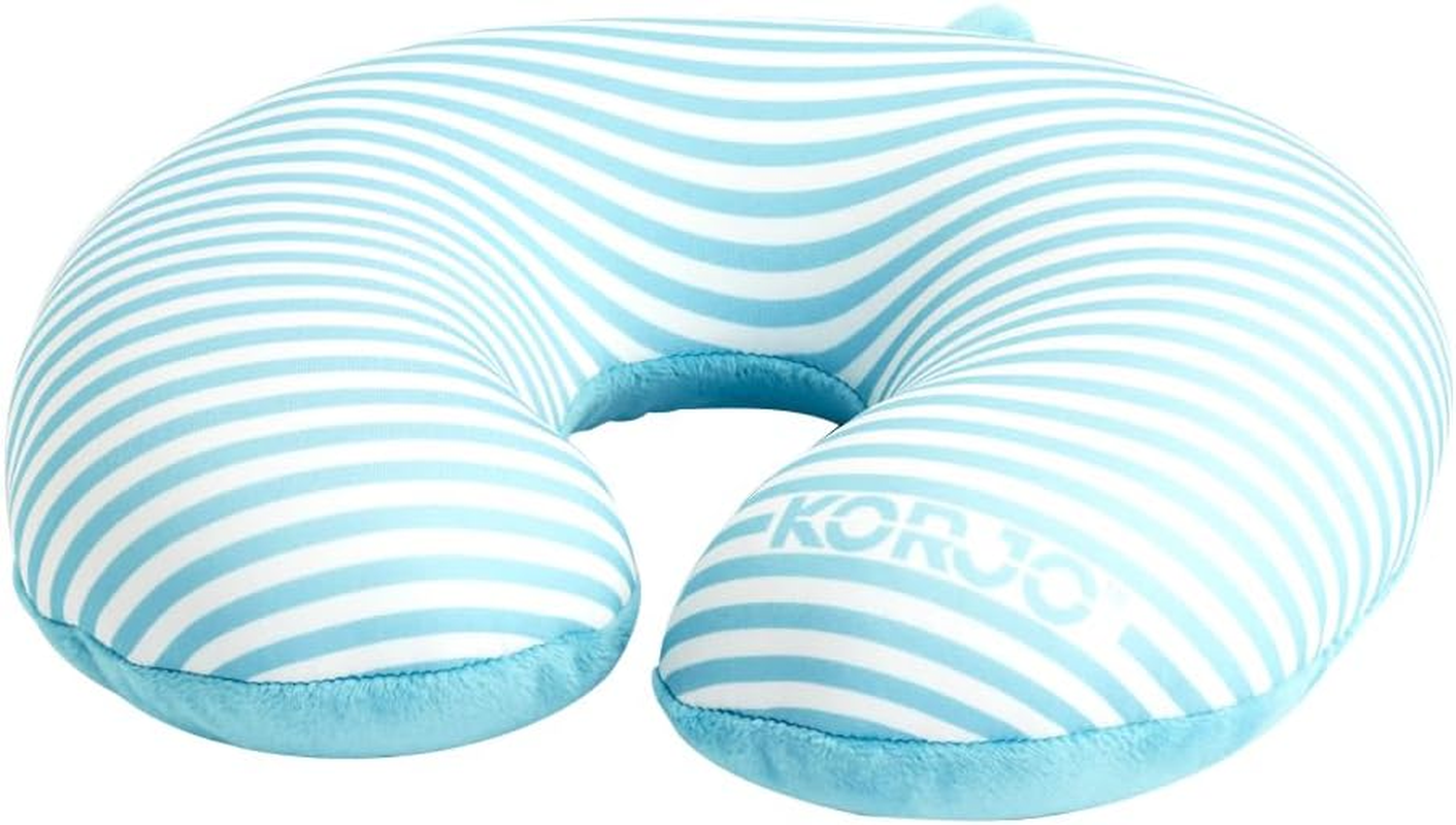Korjo Squinchy Travel Pillow, Blue