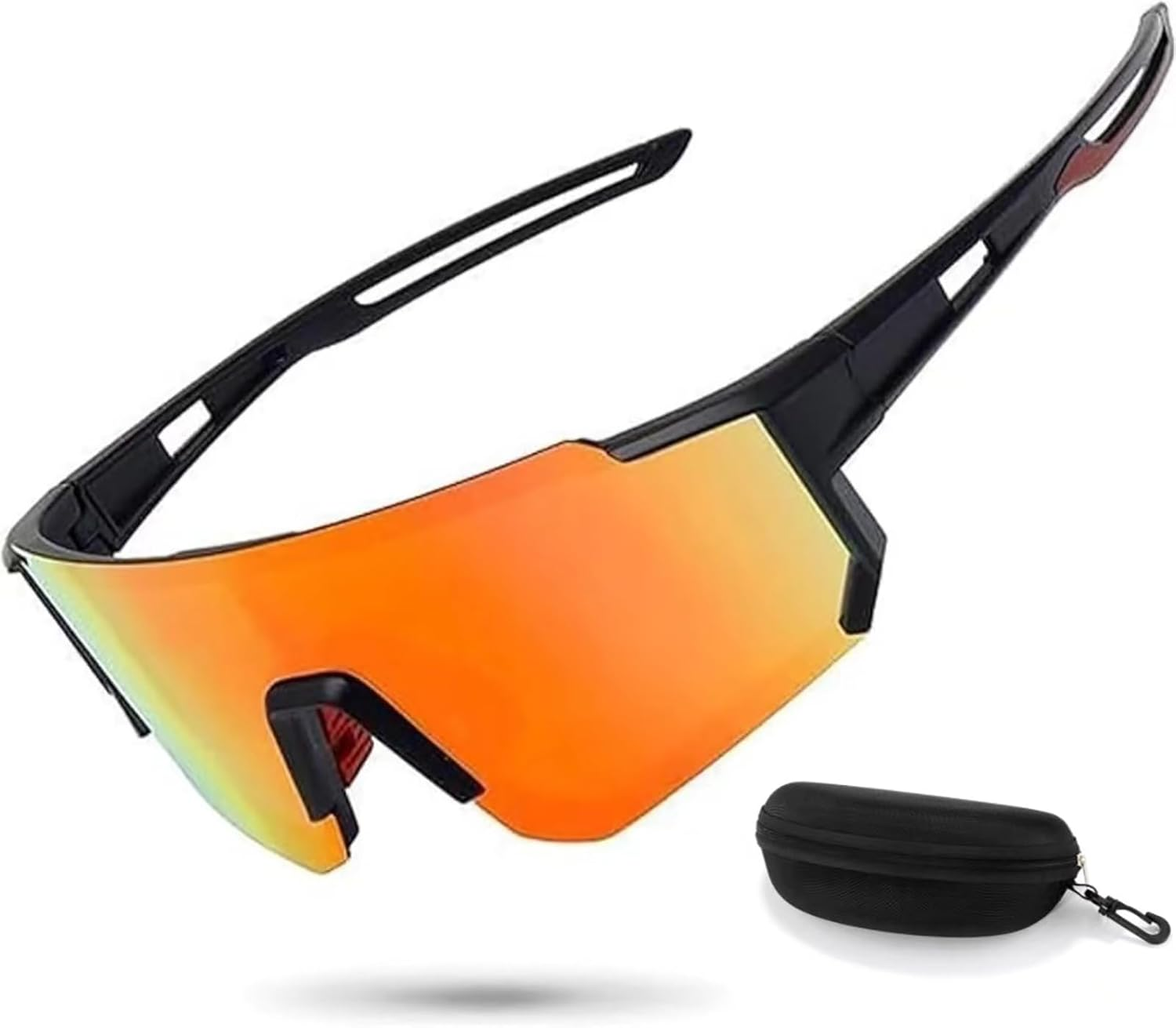 Polarized Sports Sunglasses for Men Women,Driving Fishing Cycling Mountain Bike Sunglasses UV400 Protection