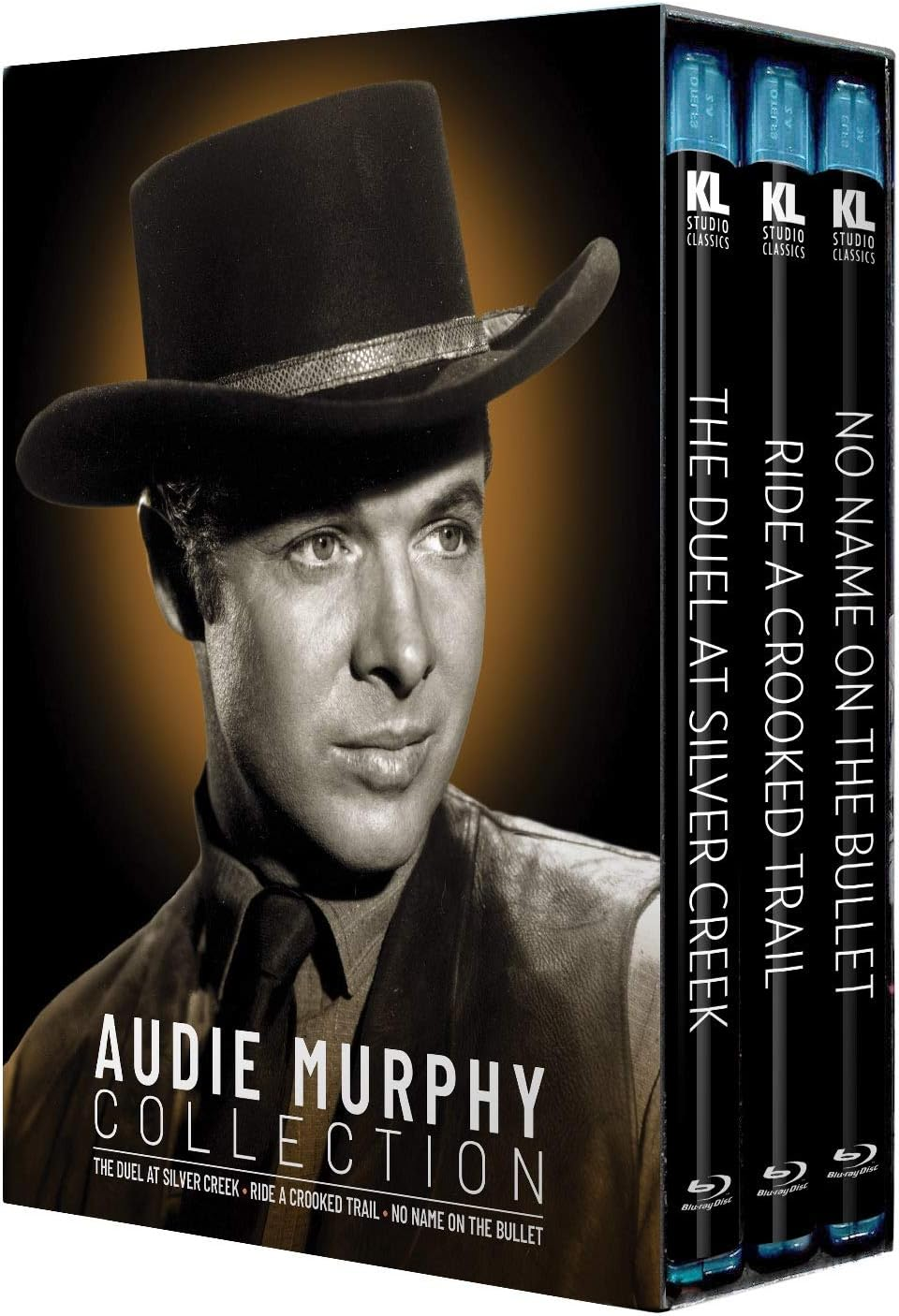 Audie Murphy Collection [The Duel at Silver Creek/Ride a Crooked Trail/No Name on the Bullet] [Blu-Ray] image number 2