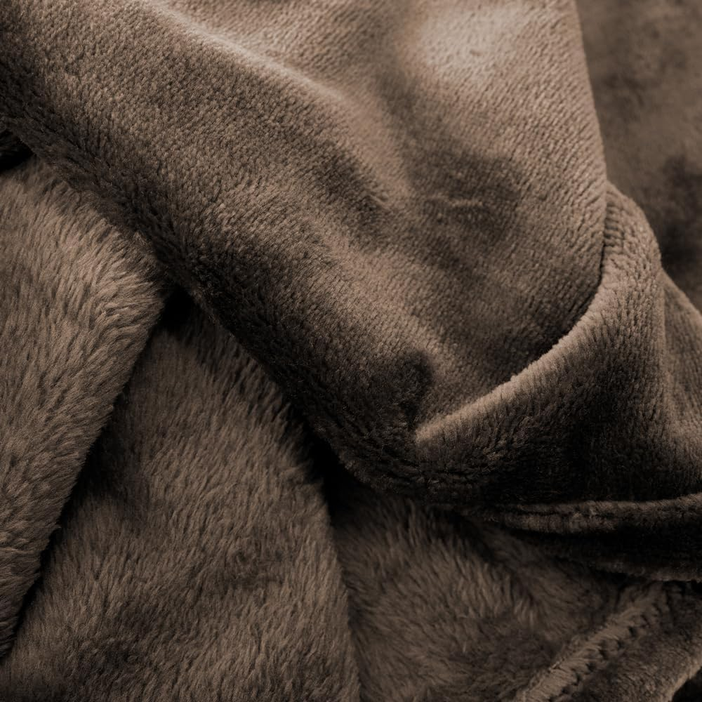 Ultraplush Blanket Chocolate Single image number 2