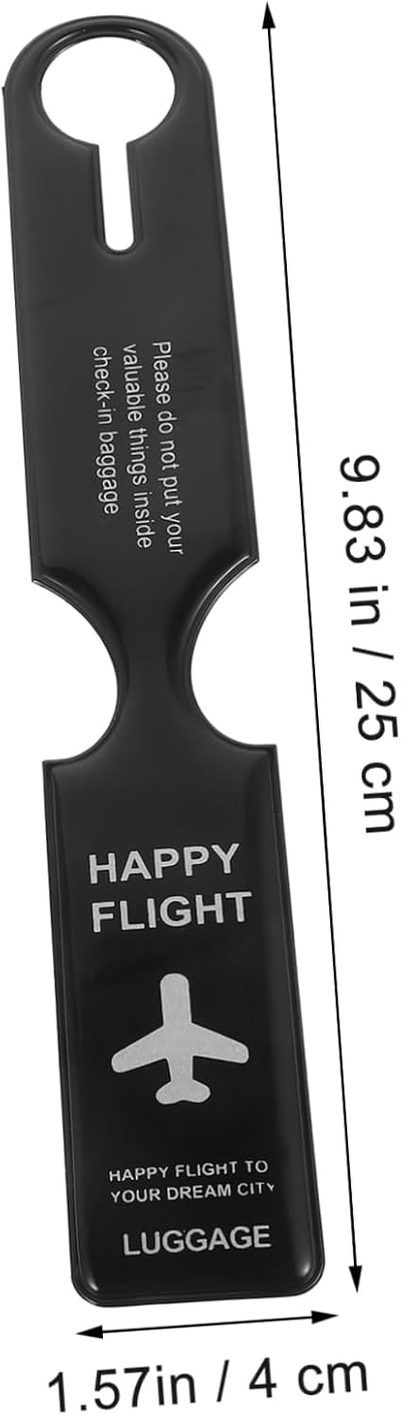 ANDRESLAD 4Pcs Heavy Duty Luggage Tags for Suitcases Travel Accessories Luggage Name Tags Identification image number 2