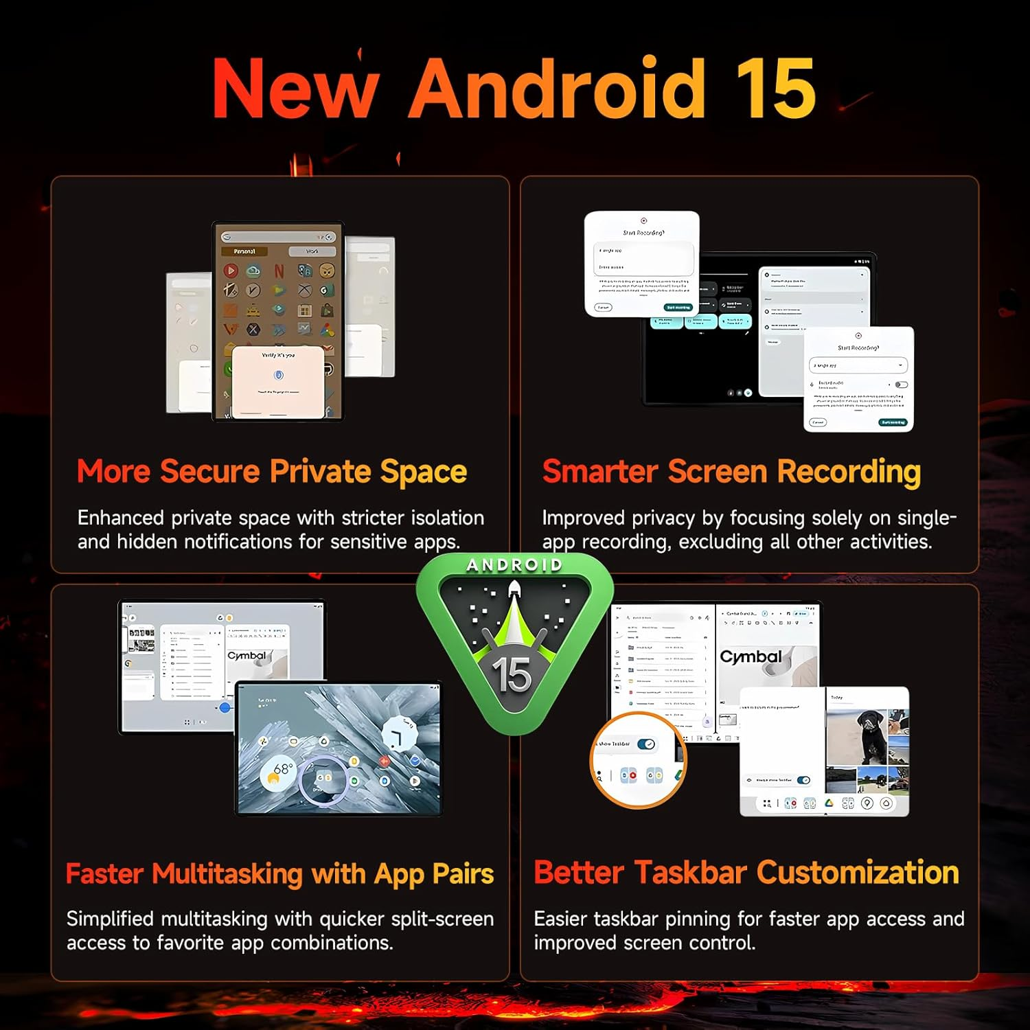 [2025 New Android 15] 8.7" Tablet by BNCF, Unisoc T615 (8 Core), HD IPS 800X1340, 90Hz Reflex, 350Nits, Widevine L1, 5MP Camera, 4G LTE, 2.4G/5G Wifi, BT5.0, 5500Mah, PD18W, 16GB+128GB (1TB TF)