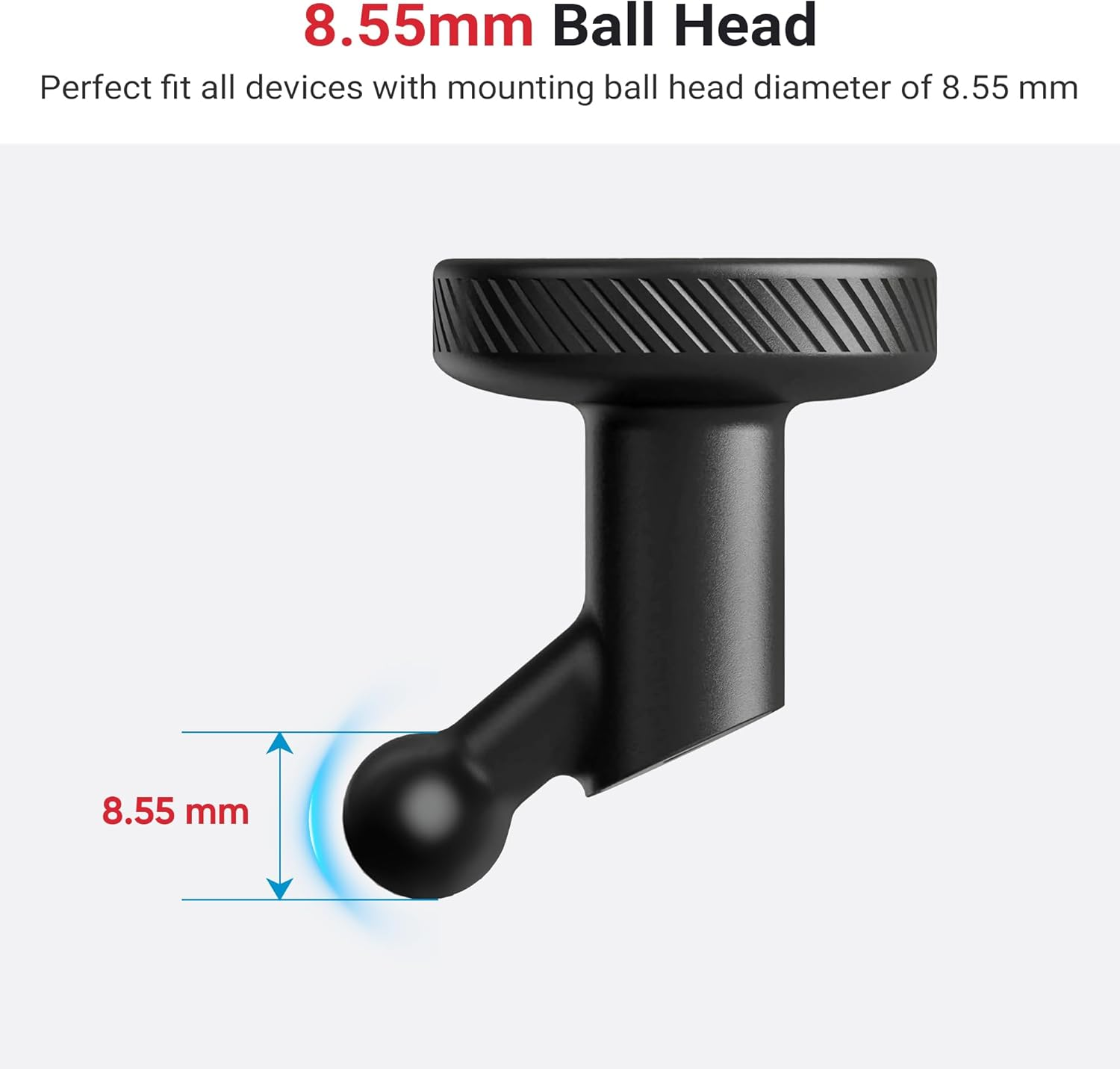 Magnetic Mount for Garmin Dash Cam,With 4 PCS Windshield Sticky,Strong Adhesive and Magnet, Compatible with Garmin Dashcam Mini 2/Mini 3/67W/57/47/Tandem and Etc., Low-Profile Design image number 3